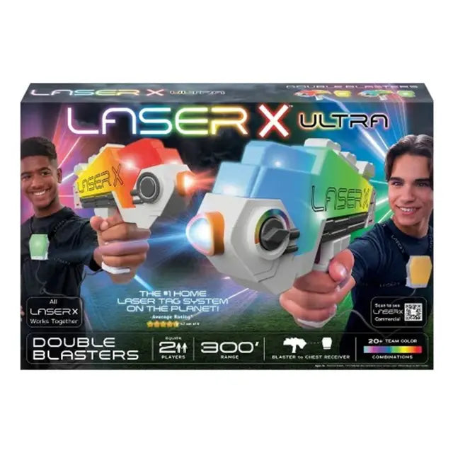 ليزر إكس - مجموعة مسدسات الترا المزدوج