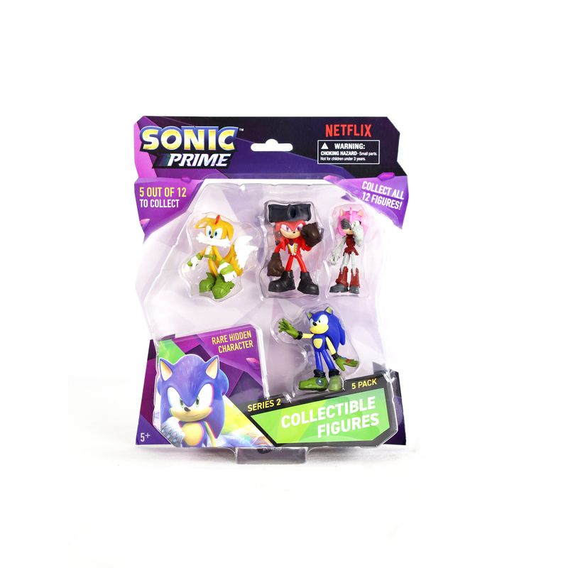 سونيك ذا هيدجهوج - مجموعة شخصيات سونيك بليستر 4 في 1 متنوعة