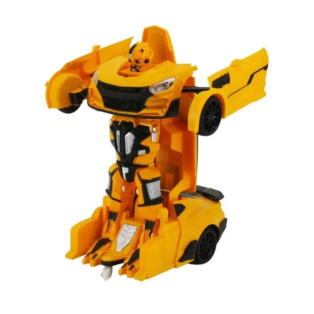 فني بوكس - روبوت سيارة متحولة لون اصفر