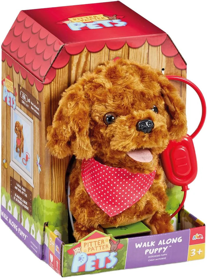 أدو - جرو بيتر باتر بيتس يمشي على طول كوكابو