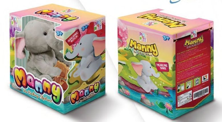 بيجز أند بلاي - دمية الفيل ماني