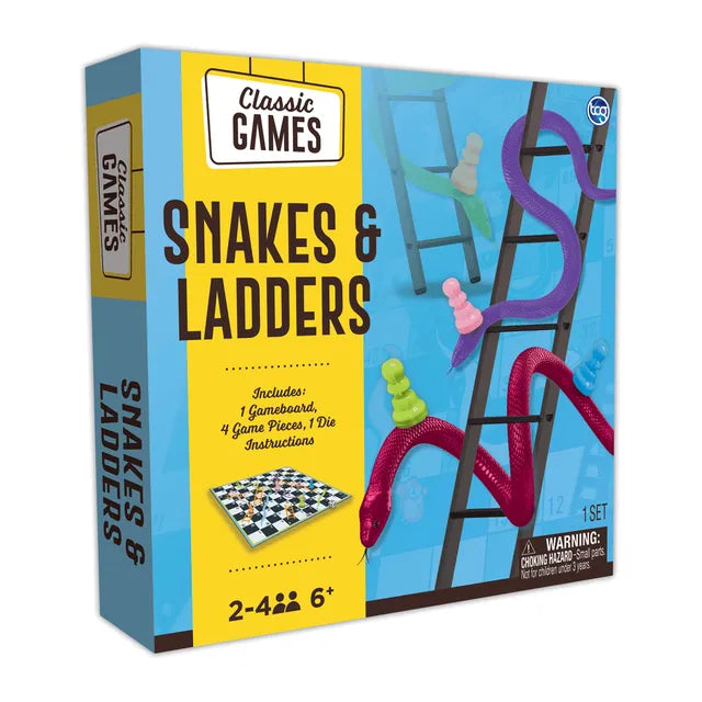 تي سي جي - الألعاب الكلاسيكية - لعبة السلم والثعبان