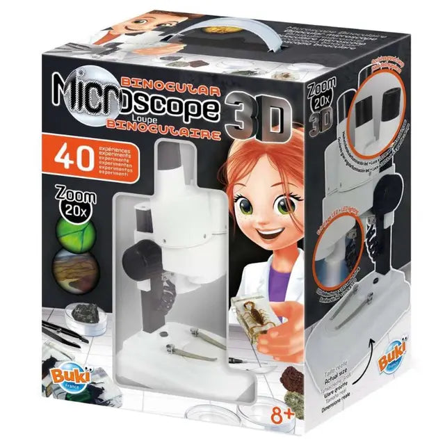 بوكي - ميكروسكوب ثنائي العينين 40 تجربة علمية