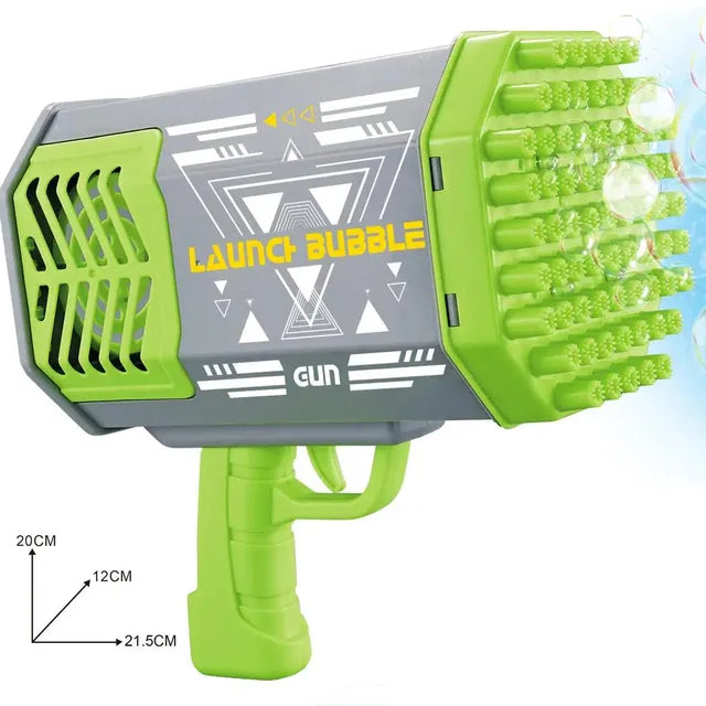 سام تويز - مسدس فقاعات بمفتاح واحد - يعمل بالبطارية - قطعة واحدة - قد يختلف اللون