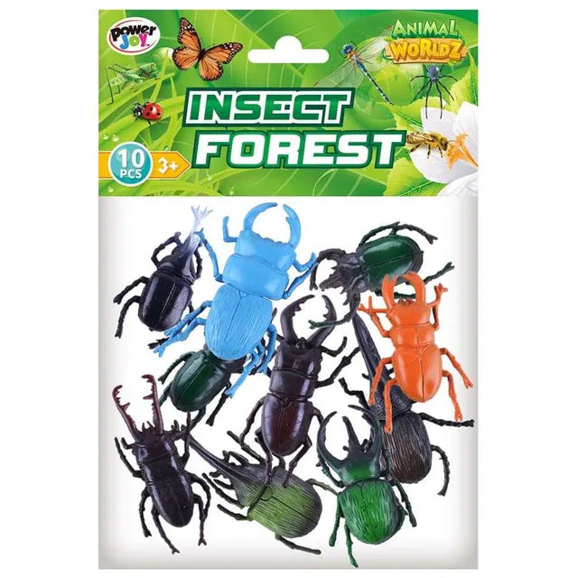 باور جوي - عالم الحشرات - 2 انش - 10قطع