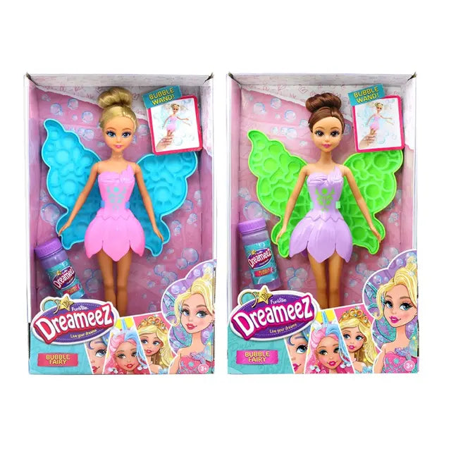 فانفيل - لعبة دمية دريميز بابل فيري 2 مع الفقاعات لون بنفسجي
