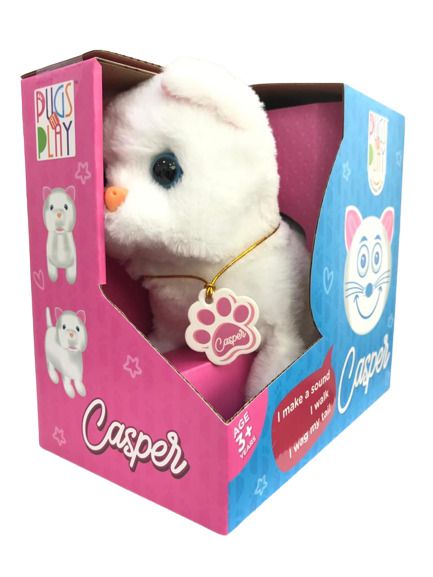 دمية القطة كاسبر بجز آت بلاي