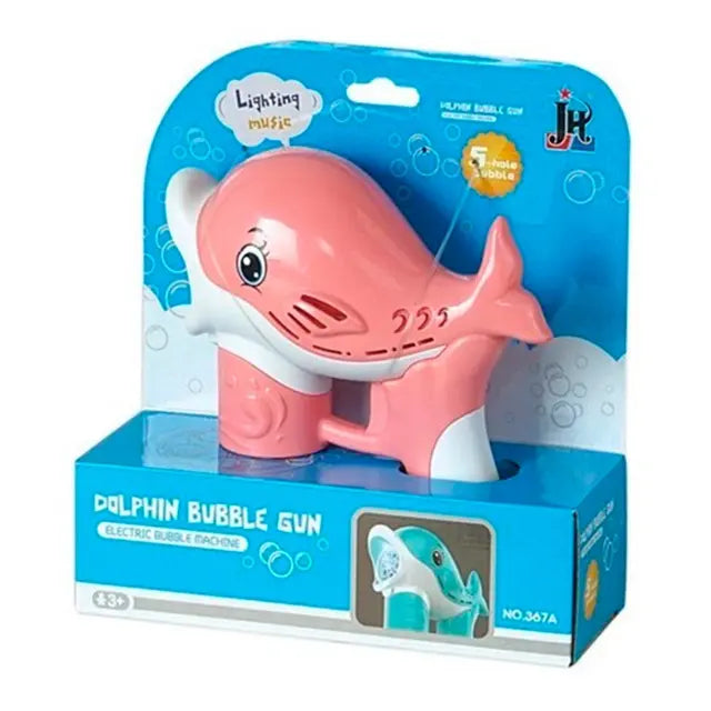 مسدس الفقاعات دولفين مع ضوء