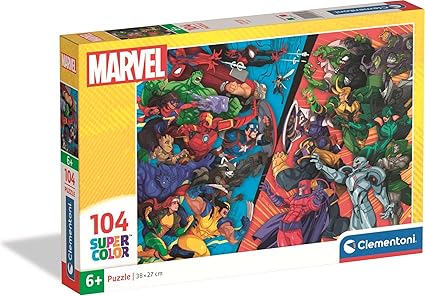 كليمنتوني - بازل أبطال مارفل ضد الأشرار 104 قطعة