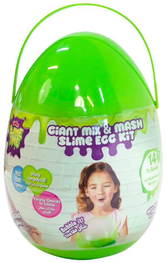 دوه تايم - مجموعة بيضة السلايم العملاقة