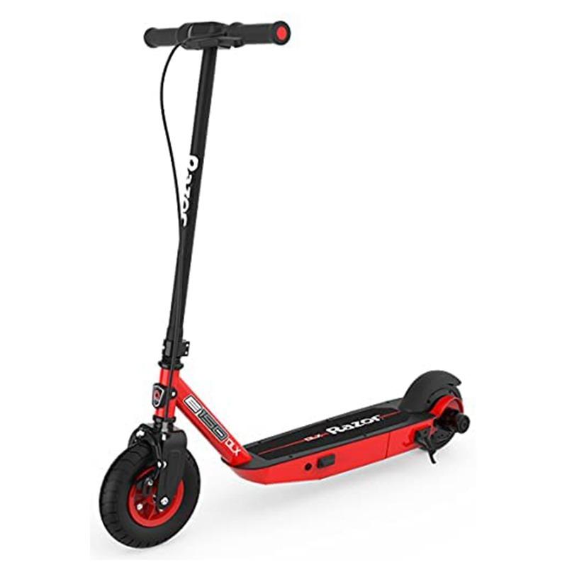 رازور - سكوتر كهربائي اس150 لون احمر في اسود