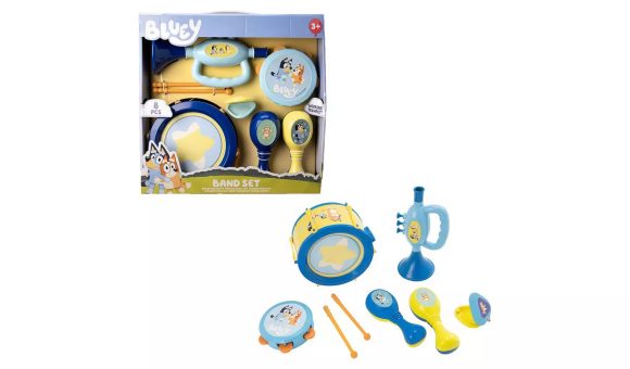 طقم الآلات الموسيقية بلوى للأطفال – 8 قطع